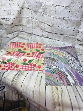 Vintage Gift Wrap All Occasion Cherries and Australian Prints